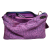 Pink Purple - İçi Fermuarlı Cepli Şık Clutch Çanta