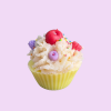 Doğal Cupcake Sabun/ Natural Cupcake Soap (vanilyalı)