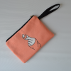 Nubuk Dijital Baskılı El Desenli Clutch