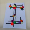 Geometrik Şekilli Pano