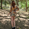 Kelebek Desenli Kimono
