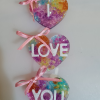 Sevgililer Günü I Love You Kalp Magnet 