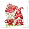 Valentine Aşk Gnome, Burnuk, Cüce Yastık & Kırlent Kılıfı