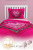 Monohome Pink Valentine 3D Tek Kişilik Nevresim Takımı