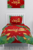 Monohome Yılbaşı Merry Christmas Tek Kişilik 3d Nevresim Takımı Pamuk Saten Cookie
