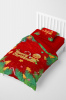 Monohome Yılbaşı Merry Christmas Tek Kişilik 3d Nevresim Takımı Pamuk Saten Cookie