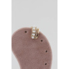 Taşlı İncili Cuff Küpe - Gold Renk
