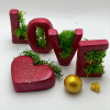 Love Set - Moss Bitkisi İle Süslü - Hediyelik Kutusunda