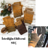 Natural Desen Soft Batik Eldiven, Yeni Yıl Hediyesi N2