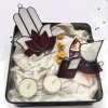 Vitray Hamsa Set Mor