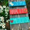 Ahşap Bahçe Süsü Duvar Süsü Balkon Süsü Bahçe Dekorasyon Duvar Dekorasyon