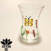Vitray El Boyalı Çay Bardak 6'li Set Model 2
