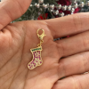 Yılbaşı Çorap Charm Kolye/küpe/bileklik/halhal Ucu