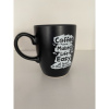 Coffee makes life easy at least the morning Siyah Kupa Bardak 
