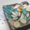 Vitray Hamsa Set Mavi