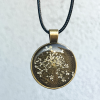 El Yapımı Floral Bakır Choker Kolye 