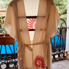 Geleneksel Tahta Baskı Kimono