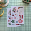 Kış Temalı Sticker Sheet
