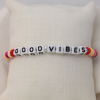 Sloganlı Fimo Bileklik, Love, Smile, Happy, Summer, Hope, Good Vibes