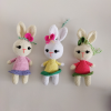 Amigurumi  Maskot     Tavşan   Anahtarlık  