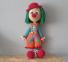  (52cm) Yamalı Palyaço Amigurumi