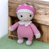 Amigurumi Mantar Bebek Pembe