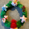 Noel Baba Ve Arkadaşları Kapı Süsü