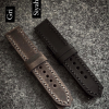 Apple Watch Dikişli Deri Kordon (3,4,5,6,7,8,se,ultra) (kişiselleştirilebilir)