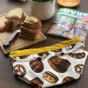 Yılbaşı Hediye Sarı Ekmek Desen Ekmek Torbası