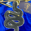Siyah Mamba Broş