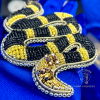 Siyah Mamba Broş