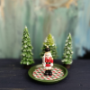 Kurşun Asker Nutcracker Çerezlik - Kahvaltı - Kahve - Meyve Sunum Tabağı 