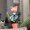 Tasarım Seramik Kedi Dekoratif Obje