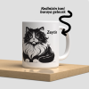 İsme Özel Kupa, Kedi Tasarımlı