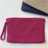 Makrome Clutch - Fuşya