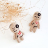 Aşk Vudu Bebeği Amigurumi Cadılar Bayramı