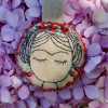 Frida Anahtarlık/çanta Aksesuarı