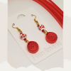 Quilling Küpe _ Kiraz Çiçekleri