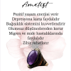 Doğal Taş Ametist  Doğal Taşlı Ayarlanabilir Yüzük Euyat