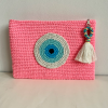 Neon Açık Pembe Clutch