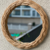 Dekoratif Rattan Ayna 