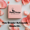 Kutulu Tasarım Tüy Kitap Ayracı Yeşil