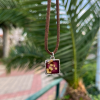 Floral Gümüş  Choker Kolye 