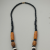 Seramik Afrika Kolye / Kadın Kolye Etnik ( Mavi)