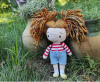 Amigurumi Bonus Saçlı Kiz