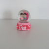 Aşk Temalı Mini Kar Küre Pembe 