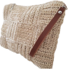 Hasır Patchwork Clutch Çanta