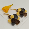 Quilling Küpe Boho