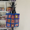 Mavi Motif Çanta