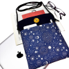 Askılı , Kitap / Tablet / Ebook Çantası / Çıkarılabilir Askı ( Celestial , Astroloji , Ay , Güneş )